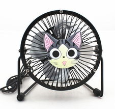 夏日萌趣小助手 超静音USB风扇的可爱世界