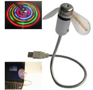 USB闪字风扇 创新表白利器，让爱意随风轻扬